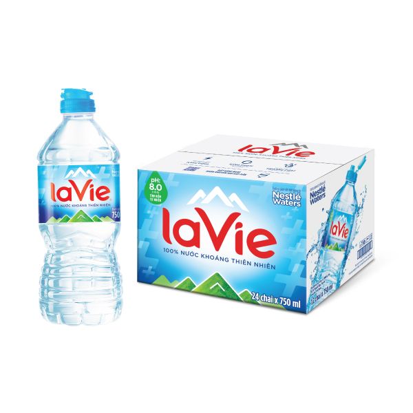 Nước La Vie chai 750ml (24 chai/thùng)